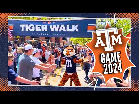 Tiger Walk LIVE! | Auburn Football vs. Texas A&M