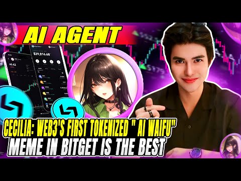 BITGET - AI AGENT WEB 3 FIRST TOKENIZED AI WAIFU MEMECOIN