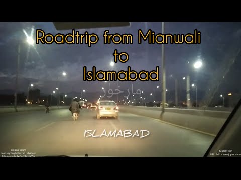 Roadtrip| MianWali to ISLAMABAD|travelling vlogs.