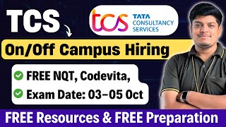 TCS FREE NQT Exam Date Update | TCS Off Campus Codevita | Hiring Status |2024-2028 BATCH | FREE Prep