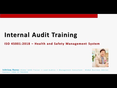 Internal Audit Training  ISO 45001