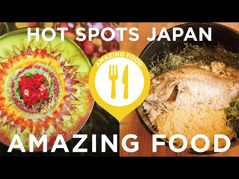 Hot spots in Japan － AMAZING FOOD Part2【食篇2】世界に誇れる東京と日本各地の観光スポット旅