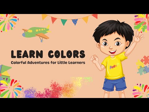 Learn Colors with Fun #LearnColors #KidsEducation #ColorfulFun