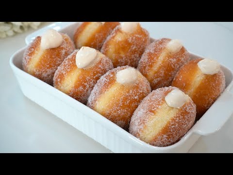 Super Fluffy Coffee Doughnuts