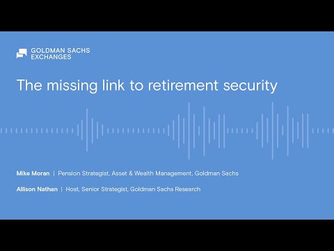 The missing link to retirement security