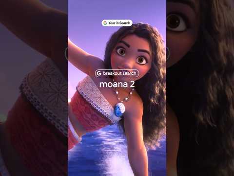 @disneyanimation 's #Moana2 is a 2024 Breakout Search. It went beyond. Now playing only in theaters.