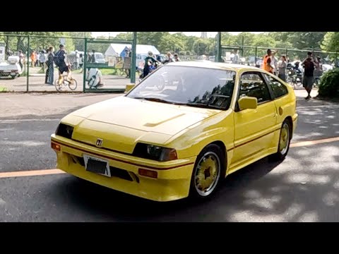 [Carry-out scene] All the precious old Honda cars are here! Even the exit scene!