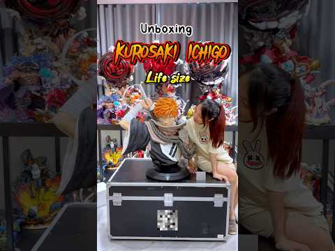 [Resin statue] Unboxing life-size Kurosaki Ichigo by Tsume studio #bleach #ichigo #ichigokurosaki