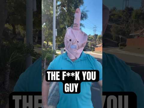 THE F**K YOU GUY #djhuntsofficial #comedyshorts #comedy #funny #shortvideos #aistory #funnyshorts y