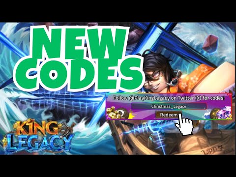 New King Legacy Codes!!! | Christmas Codes!!! | Roblox King Legacy