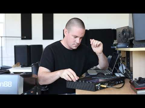 Flipping through beats I made on the MPC Live 2