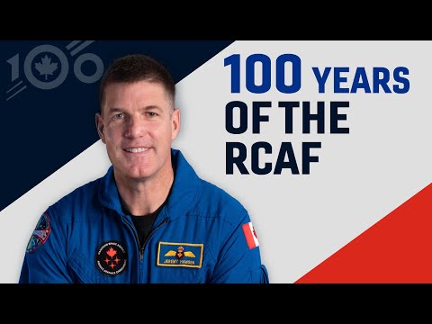 CSA astronaut Colonel Jeremy Hansen marks 100 years of the RCAF