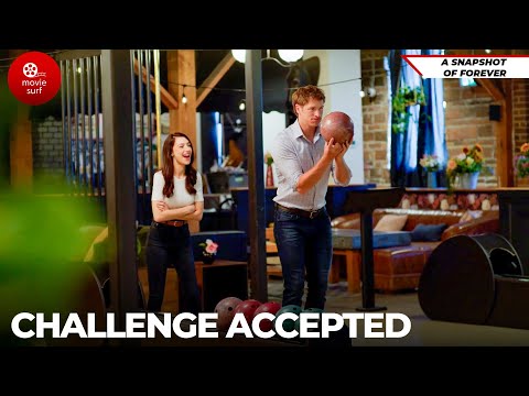 Bowling challenge accepted 😏 | A Snapshot of Forever | Romantic Comedy Movie