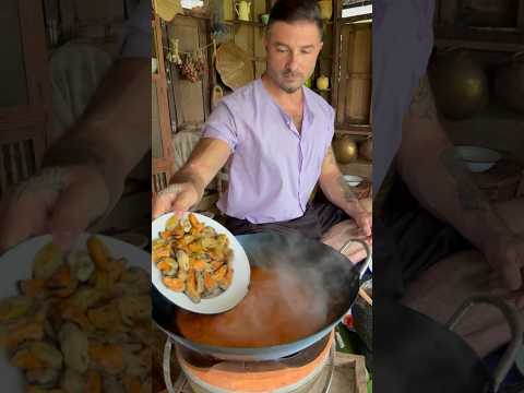 mussel and Pineapple Curry #pineapple #curry #yummy #asmr #fyp