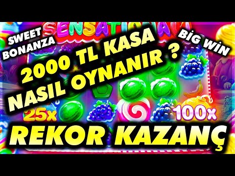 SWEET BONANZA 💥 2000 TL KASA NASIL OYNANIR KATLAMA TAKTİĞİ REKOR KAZANÇ💥 #sweetbonanza #slot #casino