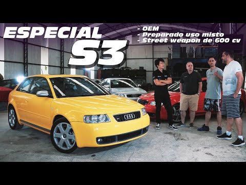 ESPECIAL AUDI S3 1.8T: de OEM a projeto 2.1 de +de 600 cv 🔥