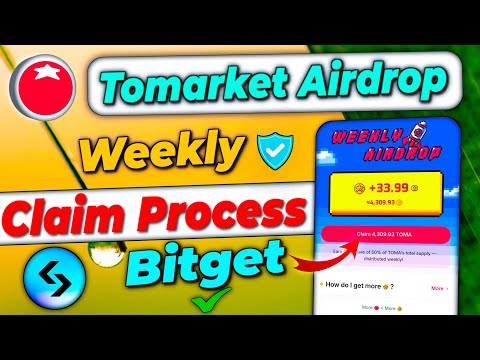 Tomarket weekly airdrop | Tomarket withdrawal process | Tomarket airdrop listing date