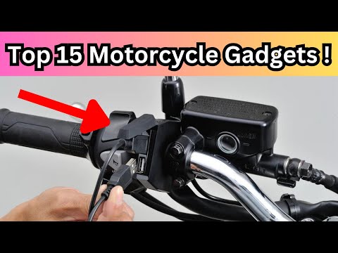 Top 15 Motorcycle Gadgets on Amazon !