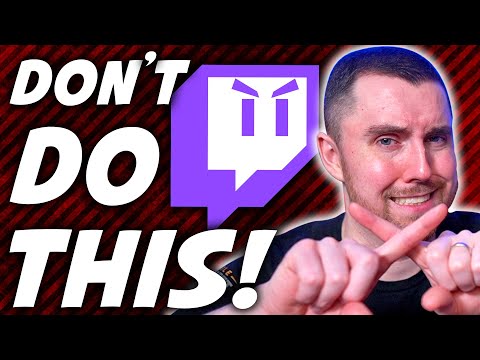 Don't Do THIS If You Want To GROW ON TWITCH!