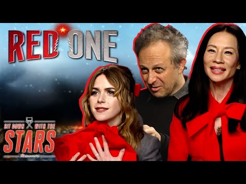 Lucy Liu and & Kiernan Shipka Interview🎄 Red One 🎅 | Christmas Lyrics Quiz | Sit Down with the Stars