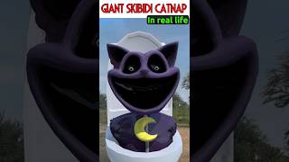 Giant Skibidi toilet CatNap in real life #skibiditoilet