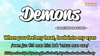 Học tiếng Anh qua bài hát - DEMONS - (Lyrics+Kara+Vietsub) - Thaki English