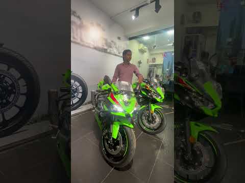 Zx6r Exhaust Sound 🔥💥 #kawasaki #zx6r #superbike #video #trending #exhaust #zx10r #z900 #shorts