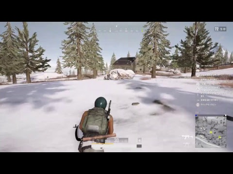 たまにはドン勝つしたいPUBG＠PS4