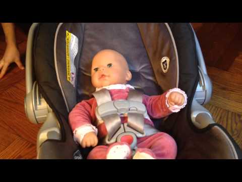 The Car Seat Lady demonstrates the dangers of fluff (winter