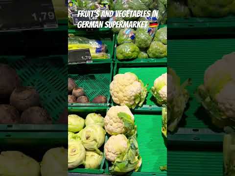 Fruit’s and Vegetables in German Supermarket 🇩🇪#nehasinghvlogs #youtubeshorts #trending