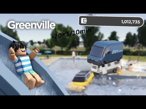 How To Make 20K Dollars in 10 min Roblox Greenville NEW UPDATE | EcoBeam