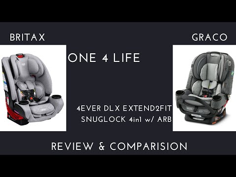 Britax One4Life versus  Graco 4Ever DLX Extend2Fit Snuglock 4-in1 w/ ARB