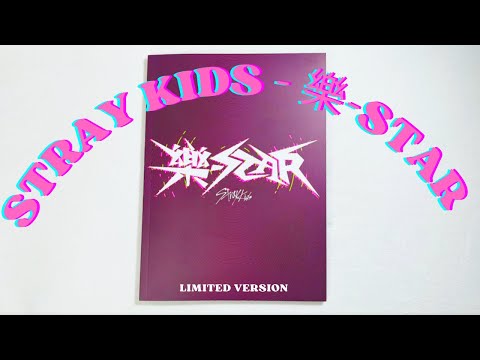 Stray Kids 樂-Star ( rockstar ) limited ver  album  unboxing