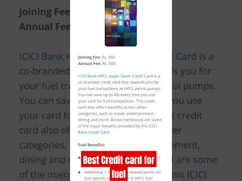 find best credit card for fuel