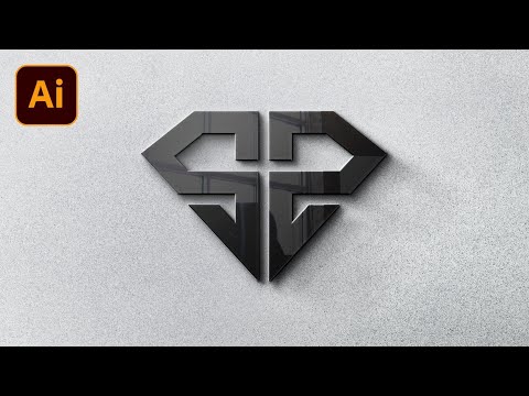 Modern Logo Design in Illustrator | Diamond Letter logo Design | Adobe Illustrator Tutorial