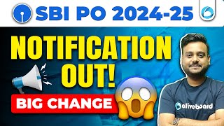 SBI PO 2024 Notification | Big Changes in Exam Pattern and Sectional CUT OFF | Detailed Information