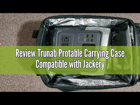 Review Trunab Protable Carrying Case Compatible with Jackery Explorer 300/500/1000/1000 Pro/ECOFLOW