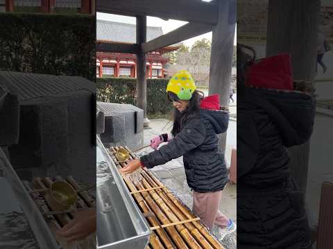 0度東大寺參拜祈福 手洗水好冰