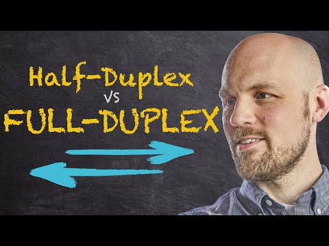 What is the Difference Between Half-Duplex and Full-Duplex?