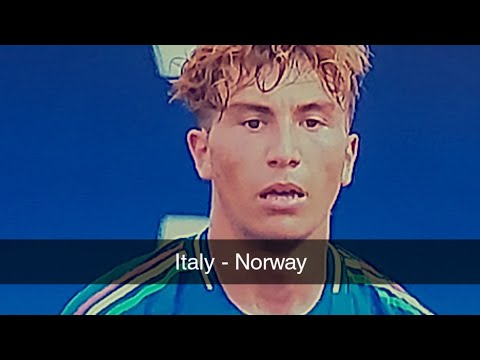 Italy - Norway U19 Euros  2-1 goal 15-07-2024