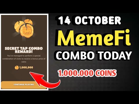 MEMEFI SECRET COMBO TODAY 14 OCTOBER 2024 | MEMEFI DAILY COMBO | MEMEFI COMBO TODAY | MEMEFI COMBO