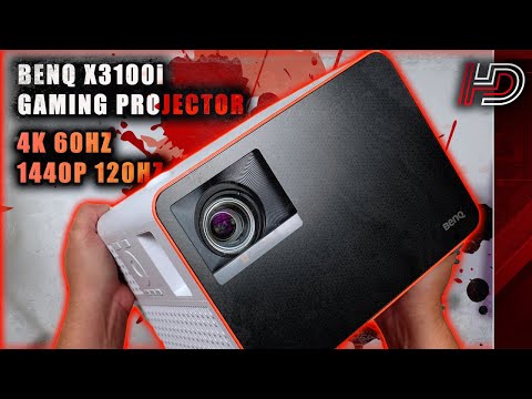 BenQ Latest Flagship Gaming Projector but is it worth it?! - X3100i Review