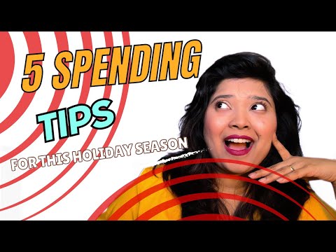 5 spending tips for this holiday season!