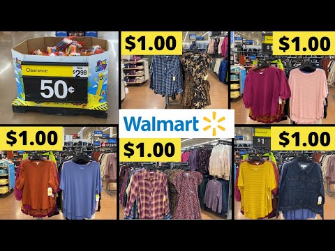 😱ALMOST ALL OF THE CLOTHES ARE $1.00‼️AND 60% OFF CHRISTMAS CLEARANCE | WALMART CLEARANCE