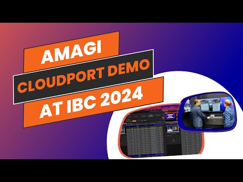 IBC 2024 CLOUDPORT Live Demo