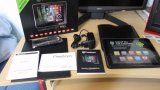 Android 4.0 Prestigio Multipad 5080 PRO tablet - Unboxing video [HD]