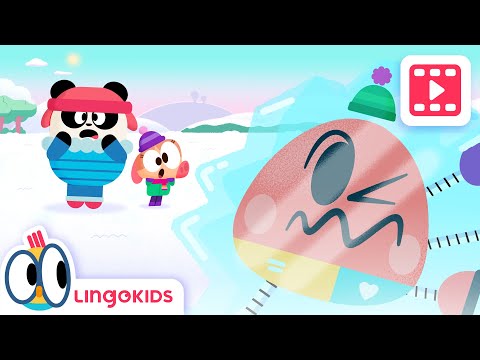 BABY BOT FROZEN 🤖 ❄️🎿 Cartoons for Kids | Lingokids Baby Bot S1. E7