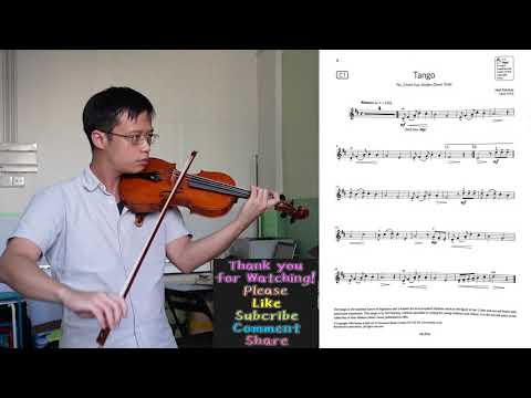 Tango【Grade 1 C1 Violin】小提琴 1 級 C1, ABRSM (2020-2023), slow practice