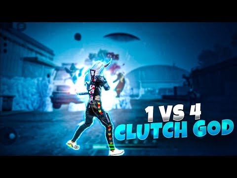 🗿1 vs 4😈 impossible🍷 clutch🥵 quadra kill desert only one tap In cs ranked #freefire #edit #onetap