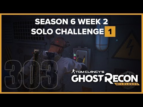 Ghost Recon Wildlands Ep 303 - S06W02 Solo Challenge 1 Manually deactivate generators and jammer